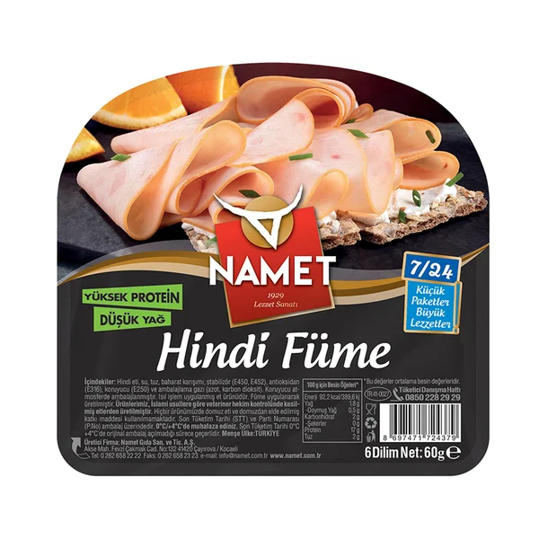 NAMET HİNDİ FÜME 7/24